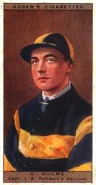 1927 Ogden's Jockeys and Owners' Colours #23 George Hulme Front